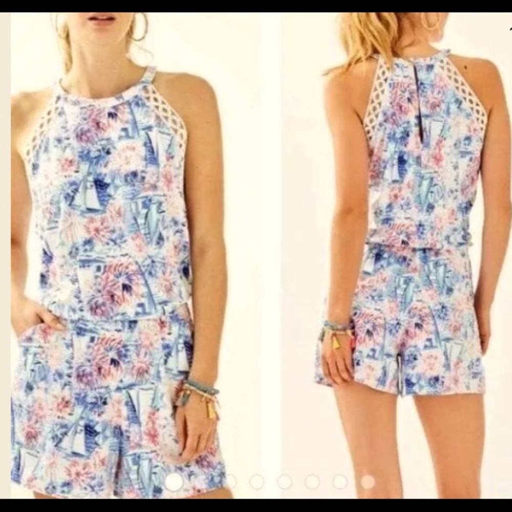 NWT Lala Romper by Lilly Pulitzer